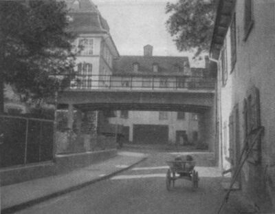 Neue Strassenbrücke für die Burghalden-Wachsbleichestraße