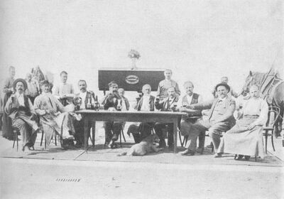 Brückenwaage Staad, Einweihung 1901