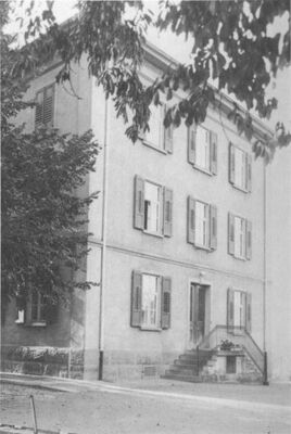 Das 1885 erbaute Armen- und Waisenhaus. Photo: Roland Schobel
