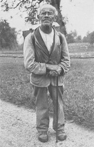 August Hitz, Hausierer und Dorforiginal, Goldach