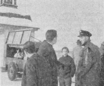 Seegfrörni 1963: Vogelrettungsaktion mit Kompressor zum Freihalten des Eises