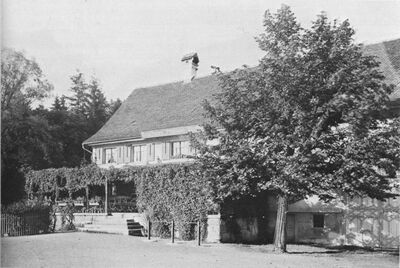 Restaurant Rietli Ende 19. Jahrhundert