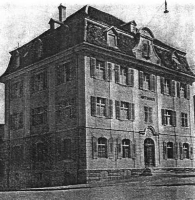 Das von Lorenz Salvini 1790 erbaute Haus