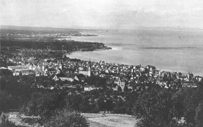 Rorschach: Gesamtansicht um 1910