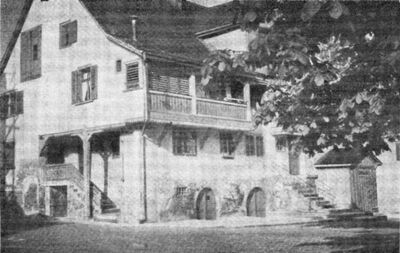 Der einst mit Rosskastanien bestandene Lindenplatz. Foto Labhart