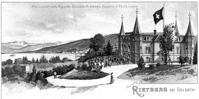 Villa Rietberg, Goldach, Erbaut 1884 von C. F. Billwiler