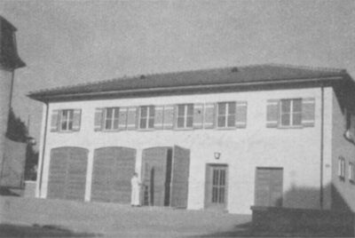 Im Zeichen des Fortschrittes in Goldach. Photo: N. Billwiller, 1938