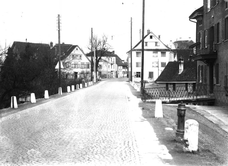 St. Gallerstrasse in Goldach 1912