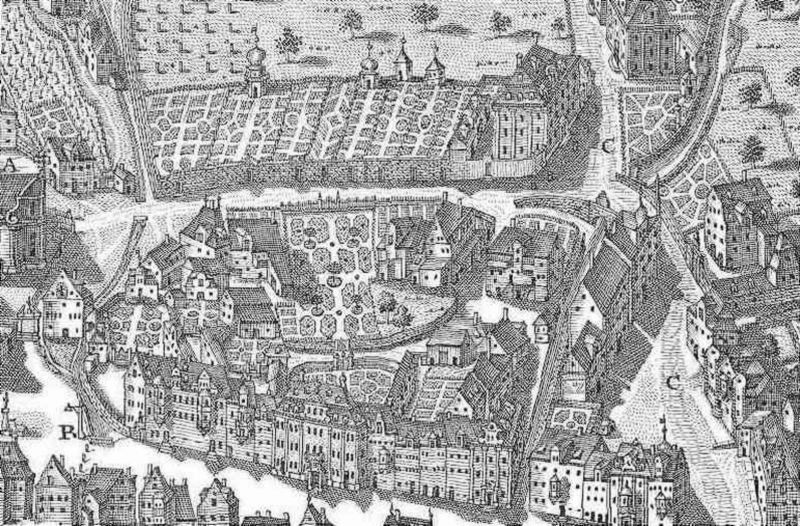 Der Hengart – Ausschnitt aus einem Stich von Franz Roth